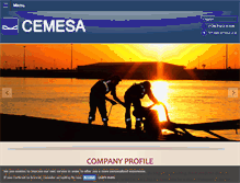 Tablet Screenshot of cemesa.org